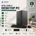 Intel Core i5 Gaming Desktop PC 16GB RAM 120GB SSD 500GB HDD 2GB Graphics Win 11 Complete Set AI learning & Freelancer. 
