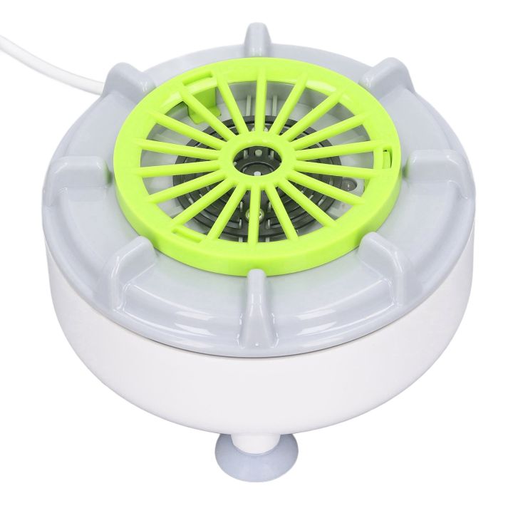 Fruit Cleaner Device 10W Safety USB Plug Strong Adsorption Upgraded Water Spinner Fruit and Vegetable Washing Machine for Home