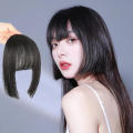 False Hair Bangs Wigs High Temperature Hime Cut Wigs Human Hair Glueless Wigs Human Hair Wigs For Women. 