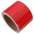 2PCS 5cm x 3M Tape Warning Tape Reflector Tape Security Tape, Red. 