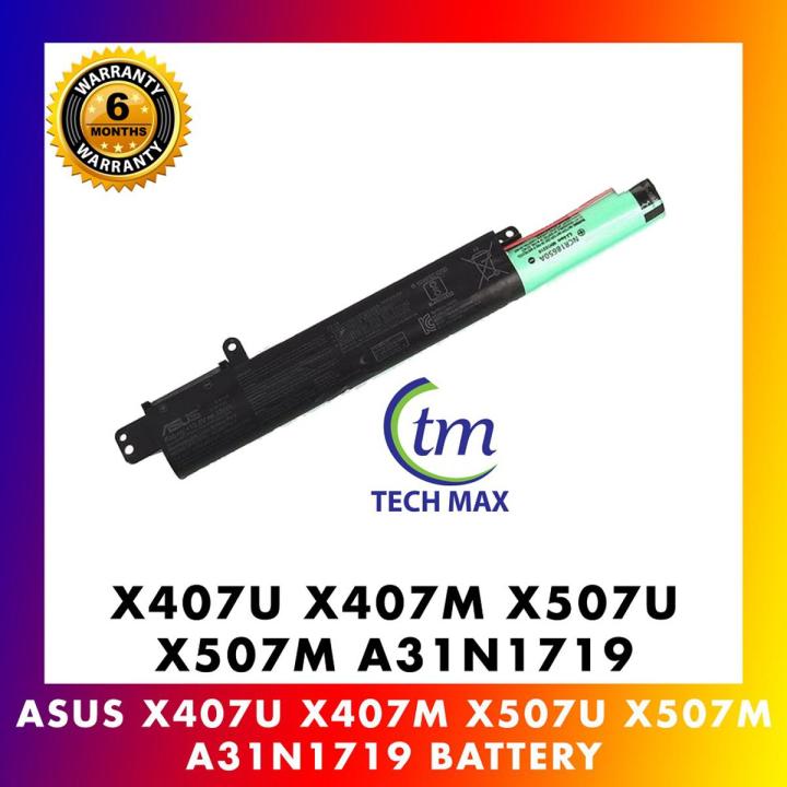 A31N1719 Batterie de rechange pour ordinateur portable ASUS X407 X507