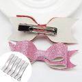 5 Styles Hair Clip with Teeth Blank Setting Base for DIY Hair Clips.