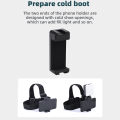 Universal Head Strap Mount Headband Holder with Mobile Phone Clip Holder for Smartphones Vlog Accessories.
