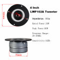 8Ohm Tweeter Speakers Hifi 4 Inch 30W Silk Film Treble Speaker Dual Magnet Sound Loudspeaker Home Theater DIY 2PCS. 