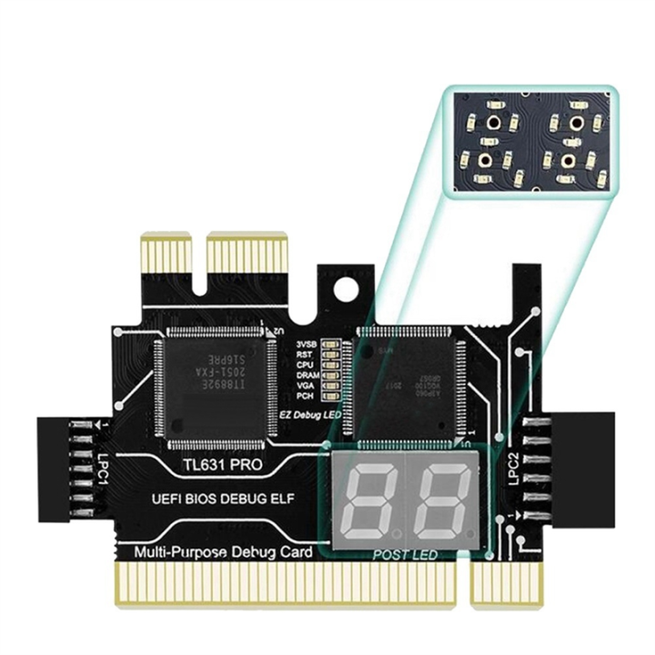 TL631%20Pro%20Diagnostic%20Card+Expansion%20Card%20PCI-E%20Motherboard%20Laptop%20-%20Image%205