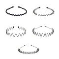 Hair Band Unisex Adjustable Metal Band Hoop Clips for Man. 