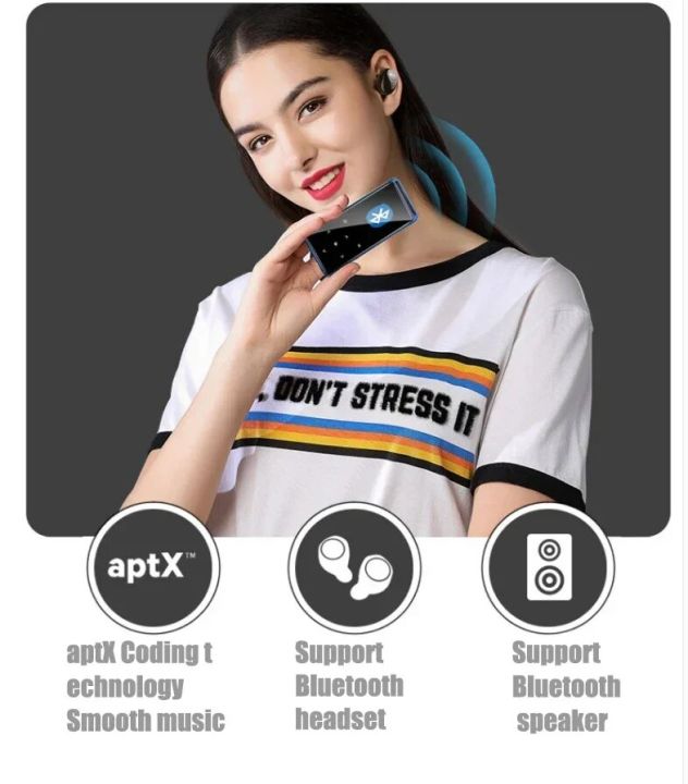 BENJIE%20M6%20M3%20Bluetooth%205.0%20Lossless%20MP3%20Player%20HiFi%20Portable%20Audio%20Walkman%20FM%20Radio%20EBook%20Voice%20Recorder%20MP3%20Music%20Playe%20-%20Image%204