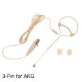 Mini Single Ear Hanging Omnidirectional Condenser Headset Microphone For Shure Akg Audio Technica Headworn Microphone. 