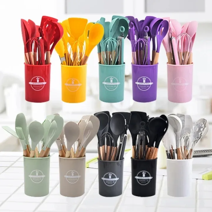12PCS%20Food%20Grade%20Silicone%20Kitchen%20Cookware%20Utensils%20Turner%20Spatula%20Measuring%20Spoons%20Practical%20Cooking%20Tool%20Kitchenware%20Set%20-%20Image%205