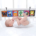 High Contrast Black and White Double Sided Cloth Books Sensory Toys Baby Toys 0 12 Months Newborn Crib. 