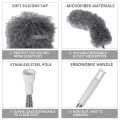 9.5 Feet Bendable Feather Duster with Extra Long Extendable Microfiber Duster (Dust Cleaner ). 