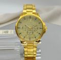 Golden Watch For Men/Analog Men's Luxury Stainless Steel Watch for Men.