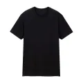 Unisex High quality 180 gsm Cotton solid Black and White T shirt for Man and women Preferble - Low Hassle and Maintanance. 
