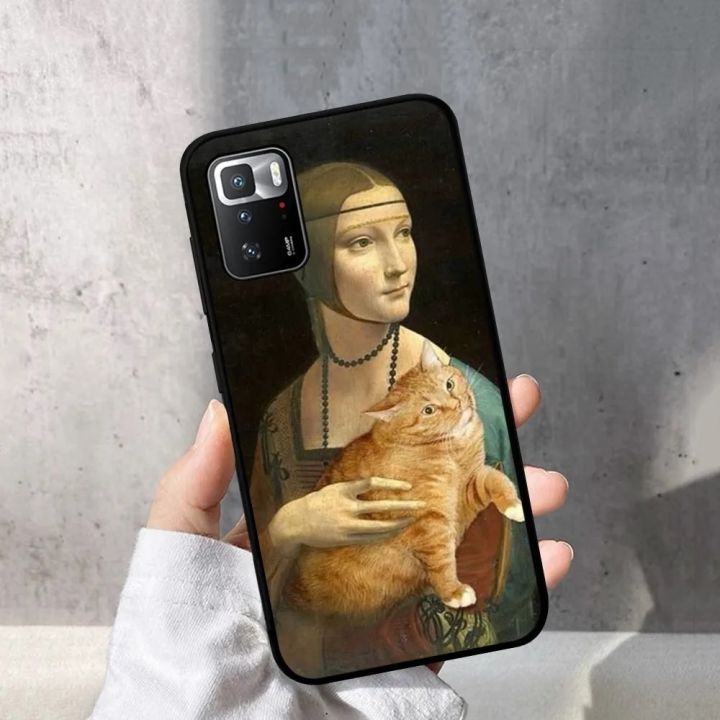 Van%20Gogh%20Mona%20Lisa%20Fun%20Cat%20Art%20Phone%20Case%20For%20Redmi%20Note%204%20X%205%20A%206%207%208%20Pro%20T%209%20Pro%209S%2010%20Pro%2011%20Pro%2011S%2011Epro%20PocoM3pro%20-%20Image%206