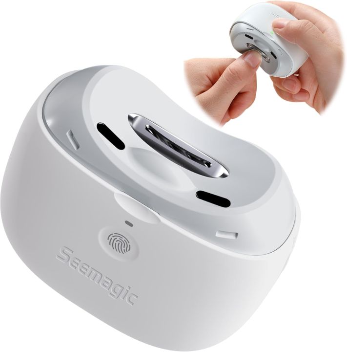 Xiaomi%20Seemagic%20Electric%20Nail%20Clipper%20Pro%20%7C%20Smart%202-in-1%20Nail%20Trimmer%20&%20Polisher%20%7C%20D-Eyes%20Safety%20Protection%20%7C%20LED%20Light%20%7C%20USB%20Type-C%20Rechargeable%20%7C%20Ultra%20Quiet%20%7C%203%20Months%20Warranty%20-%20Image%202