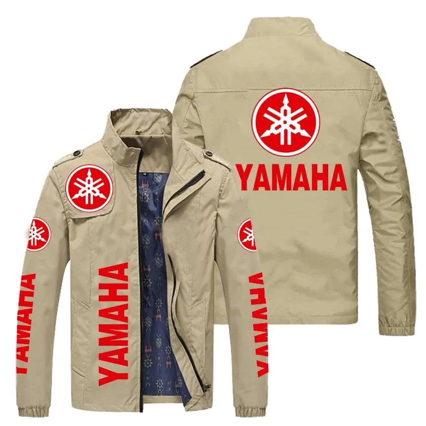 YAMAHA Men's Jacket Motorcycle Jacket Outdoor Sport Zipper