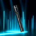 Sunford  SF-471ZL Telescoping Zoomable 20W High Powered White LASER LED Flashlight - 1 Piece. 