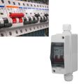 DC Circuit Breaker 2P 40A IP65 6KA Breaking DC Isolator Switch For Solar PV Syst. 