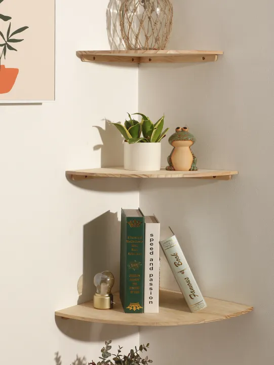 Wall%20Corner%20Shelves%20Wood%20Floating%20Shelves%20Round%20End%20Wall%20Mounted%20Floating%20Corner%20Shelf%20for%20Bedroom,%20Living%20Room%20and%20Kitchen%20-%20Image%203