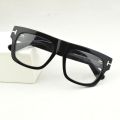 2023 Brand Square eyeglasses women optical glasses frame men Big box myopia prescription transparent spectacle frames TF5634-B. 