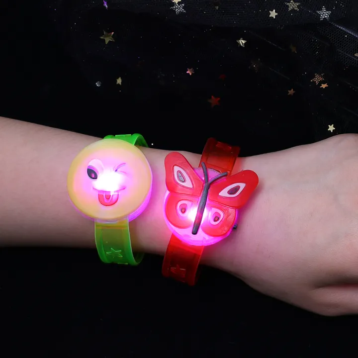 1/2Pcs%20Luminous%20Wrist%20Band%20Wristband%20For%20Kids%20Girl%20Boy%20Cute%20Cartoon%20Bracelet%20LED%20Light-up%20Toys%20Children%20Birthday%20Party%20Gifts%20-%20Image%202