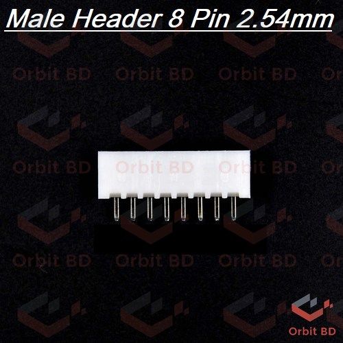 2Pcs%208%20Pin%20Male%20Header%20Female%20Housing%20JST%20XH%20Male%20Header%208%20Pin%202.54mm%20Pitch%20Male%20Connector%20For%20Electronics%20Projects%20PCB%20Mount%20Circuit%20Breadboard%20Friendly%20DIY%20-%20Image%203