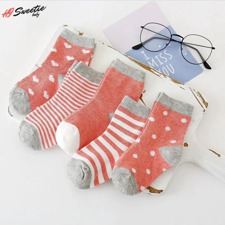 5Pairs%20Baby%20Socks%20Newborn%20Baby%20Boy%20Socks%200-1-3-7Y%20Kids%20Pure%20Cotton%20Animal%20Design%20Fadeless%20Soft%20Children's%20Socks%20for%20Girls%20-%20Image%206
