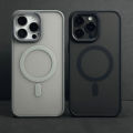 For Apple iPhone 16 Pro Max MagSafe Protective Back Cover - Grey. 