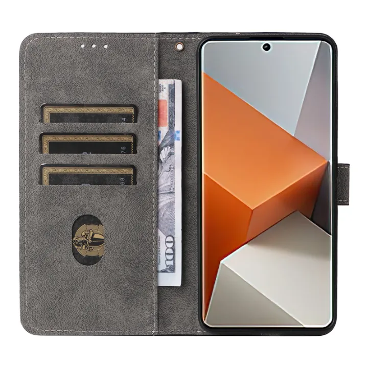 Vantime%20for%20Xiaomi%20Redmi%20Note%2013%20Pro+%20Plus%205G%20Multi-functional%20PU%20Leather%20Phone%20Case%20Wallet%20Case%20RFID%20Blocking%20-%20Image%204