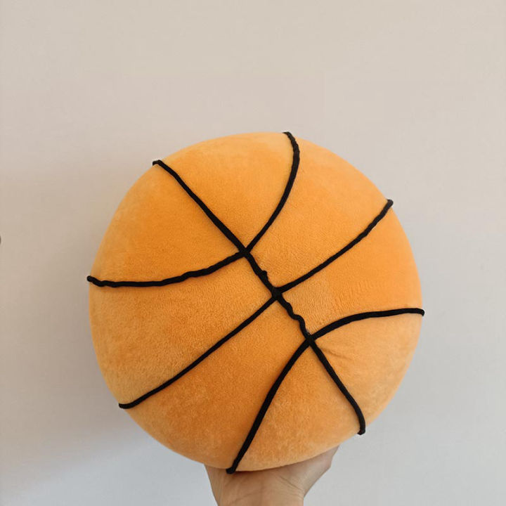 【Trick or Treat Alliance Mall】28cm Funny Ball Plush Toy Basketball Car Home Football Doll Smiley Vent Throw Pillow Funny Gift