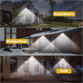 GC 56 Leds Outdoor Solar Wall Lights With Motion Sensor Super Bright Solar Security Light For Yard Deck Garage Porch Fence. 