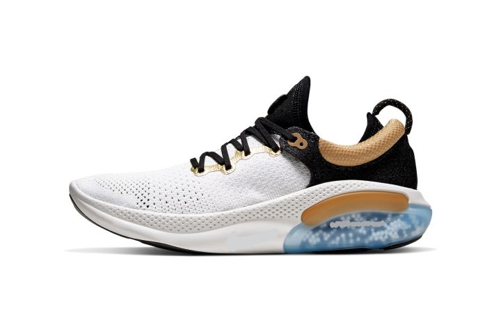 White men's Joyride Run Flyknit City Of Speed Men's Running Shoes