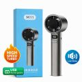 M11 Handheld Desktop Fan 120-Speed High-Speed Stepless Speed Control ABS USB Turbo Violent. 