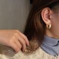 Retro Female Geometric Distortion Earring Personality Earings New.