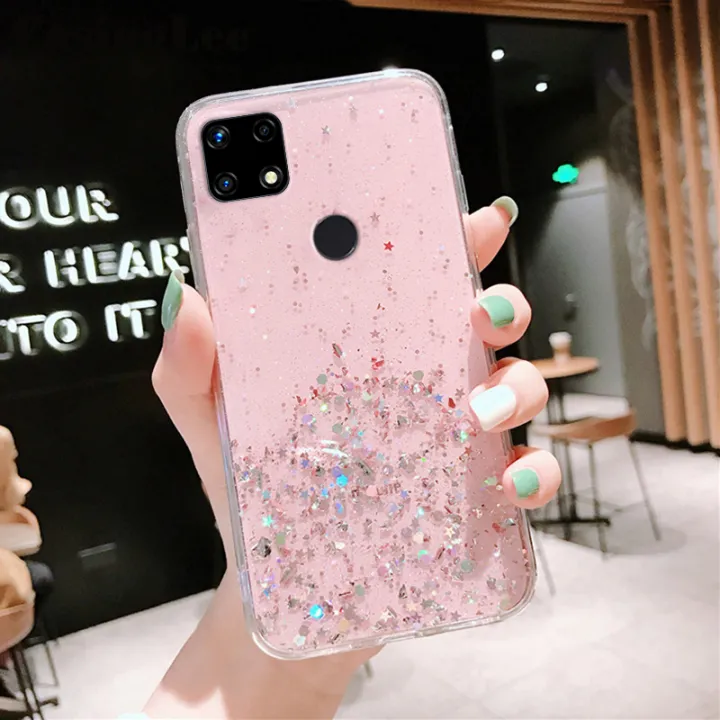 Casinglee%20For%20OPPO%20A15S%20/%20A15%20case%20Full%20Stars%20Moon%20Glitter%20Bling%20Sequins%20Cases%20for%20OPPO%20A15%20/%20A15S%20Phone%20Cover%20Starry%20Sky%20Transparent%20Soft%20Back%20Cover%20-%20Image%204