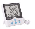 Electronic Digital Room In and Out Temperature Humidity Meter Thermometer Hygrometer Thermo-hygrometer Alarm Clock HTC-2A. 