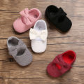 Spring and Autumn Style 0-1 Year Old Walking Soft Sole Knitted Baby Versatile Princess Shoes. 