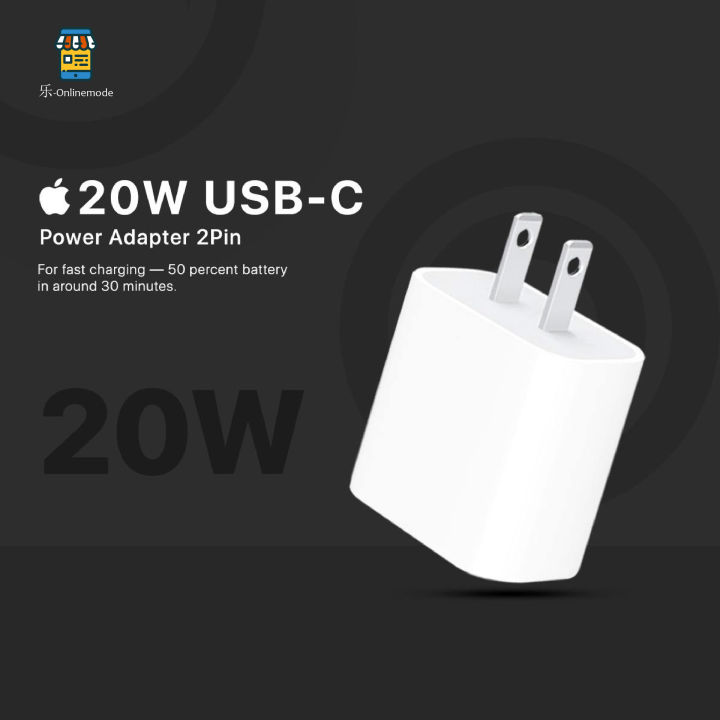 US Charger PD 20W Fast Charging For iPhone 15 13 11 12 14 Pro Max XR XS Type C Fast Charge 20W USB-C Power Adapte
