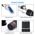 yieryi Handheld 0-100‰ Seawater Salinity Meter Sodium Chloride Concentration Refractometer. 