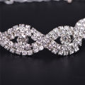 Versatile -Delysia King Women Elegant Luxury Bracelet Ladies Unlimited Rhinestone Wrist Chain Birthday Party Gifts (color: Silver)- Avant-garde. 