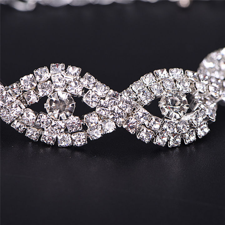 Versatile%20-Delysia%20King%20Women%20Elegant%20Luxury%20Bracelet%20Ladies%20Unlimited%20Rhinestone%20Wrist%20Chain%20Birthday%20Party%20Gifts%20(color:%20Silver)-%20Avant-garde%20-%20Image%204