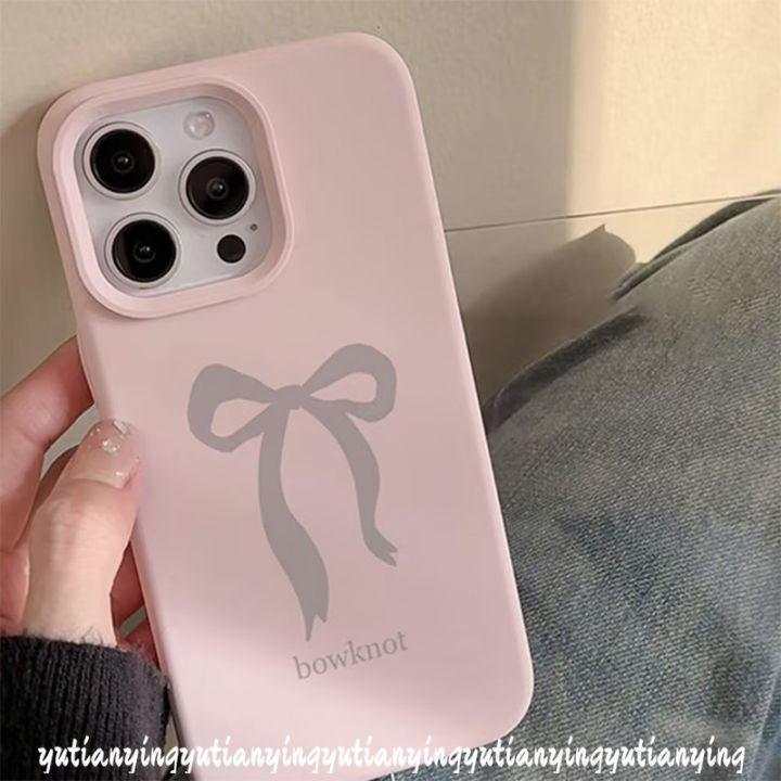 Trendy%20Brand%20Simple%20Cute%20Bow%20Knot%20Creative%20Candy%20Bow%20Case%20Compatible%20for%20IPhone%2011%2013%2012%2015%2014%20XR%2016%20Pro%20Max%20XS%20X%20Max%2016%2014%2015%20Plus%20Luxury%20Leather%20Texture%20Skin%20Feel%20Soft%20Cover%20-%20Image%202