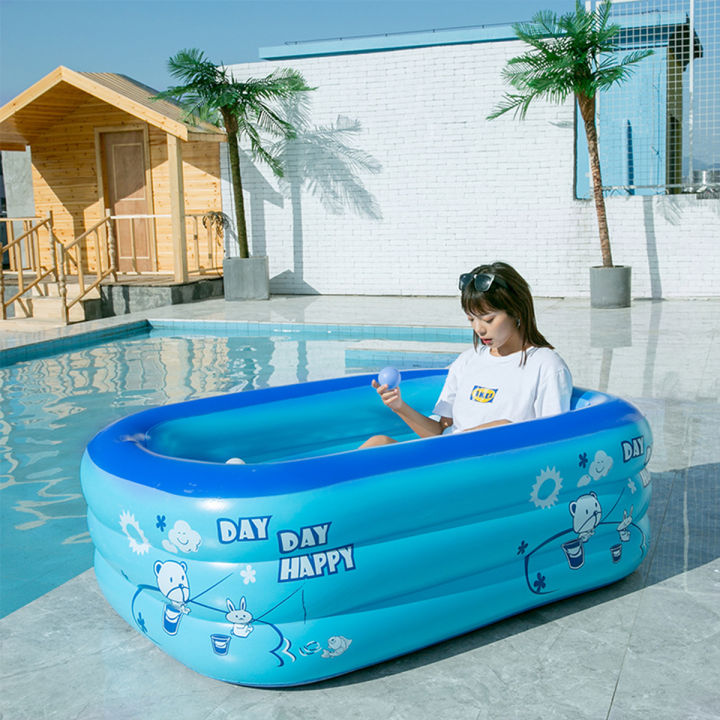 Rectangle%20Quick%20Set%20Inflatable%20Pool%20Above%20Ground%20Swimming%20Pool%20Kids%20Family%20Sports%20-%20Image%203
