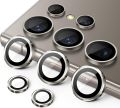 For Samsung Galaxy S24 Ultra 5G 5PCS Camera Lens Protector Rings Aluminium+Tempered Glass Scratch Resistant. 