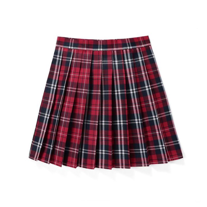 Factory Direct Sales Women's Skirt High Waist Pleated SkirtJKUniform Class and School Uniforms College Style Performance Skirt