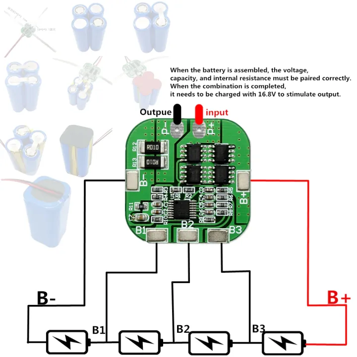 4S%2012A%2014.8V%20Lithium%20Battery%20Charger%20Protection%20Board%20BMS%20Module%20for%204%20Piece%2018650%20Li-ion%20Battery%20Cell%20Charging%2014.8V%20-%2016.8V%20-%20Image%203
