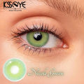 New Ksseye Nicole green Color Contact Lens With Regular Kit Box For Men and Women.1pair Premium Quality Ksseye Color Contact Lens For Eye fashion Makeup. Ksseye Nicole Series. #nicolegreen.