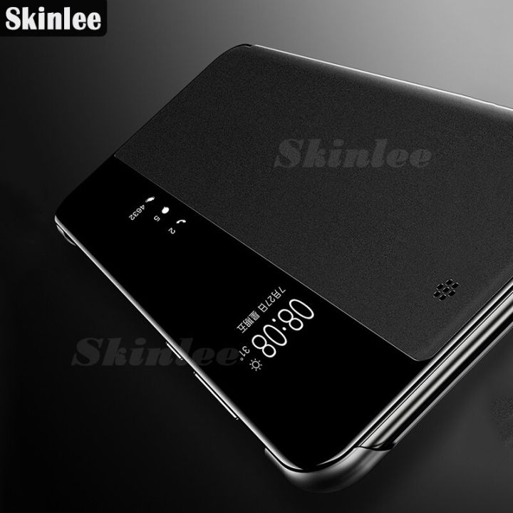 Phone%20Case%20for%20Honor%2090%20Lite%20Window%20Flip%20Leather%20Casing%20Housing%20Smart%20Transparent%20View%20Casing%20for%20Honor90%20Pro%20Cover%20Cases%20-%20Image%207