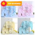 Exclusive Newborn Baby 1 Set 5 Pieces Dress - (0 - 6 Month). 