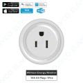 16A EU UK WiFi Smart Plug Socket With wer Monitor 10A US Plug SmartLife APP Voice Control Works With Alexa Google Home.
